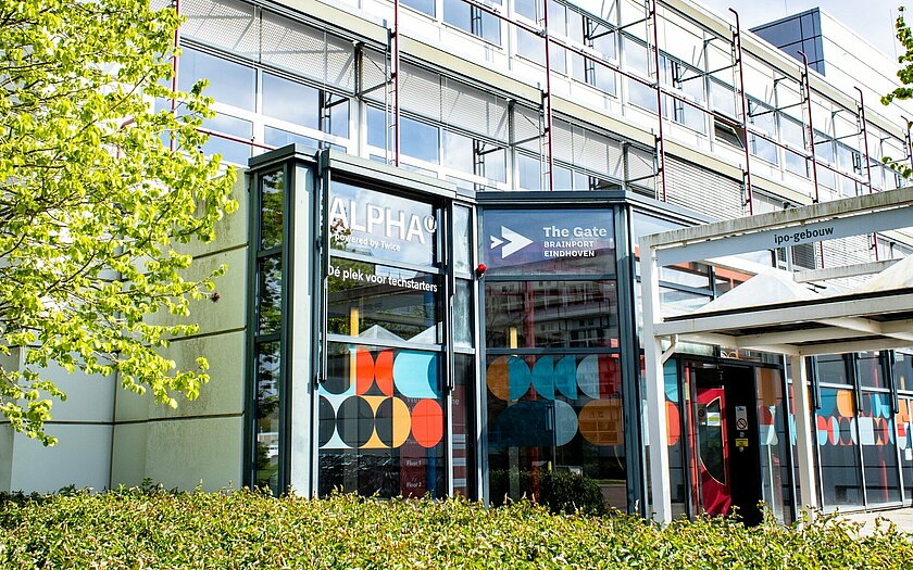 Alpha-gebouw op de TU/e campus in Eindhoven