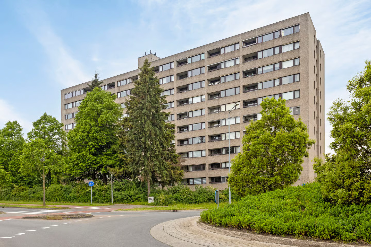 Het appartementencomplex aan de Penelopestraat